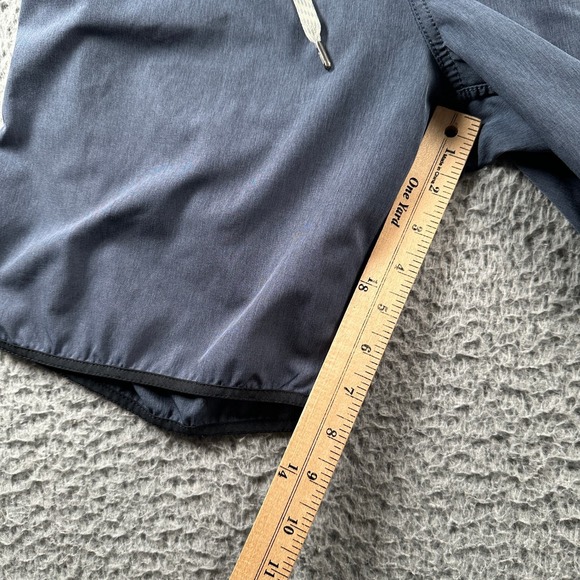 Vuori Banks Shorts Mens M Performance 4 Way Stretch 7" Blue Athletic Workout‎ - Picture 6 of 8